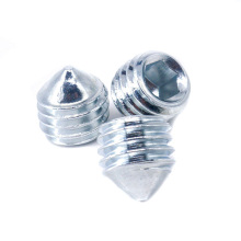 China Supplier DIN 914 Set Grub Machine Headless Hexagon Screw Conical Point Hex Socket Screw